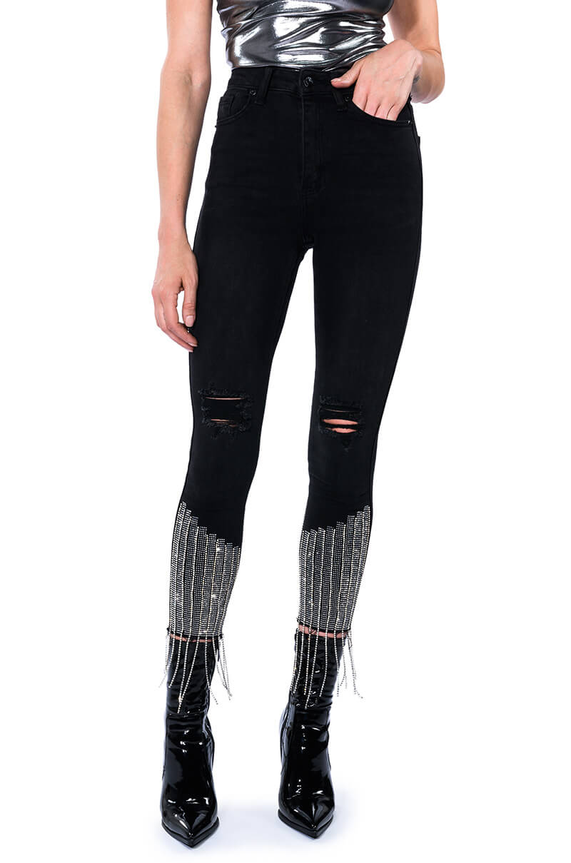SEXY DENIM HIGH RISE DENIM