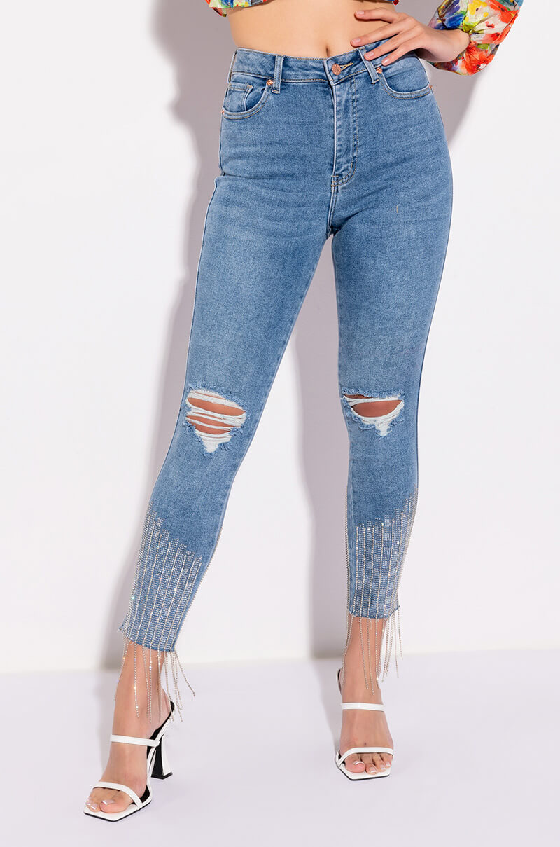 SEXY DENIM HIGH RISE DENIM