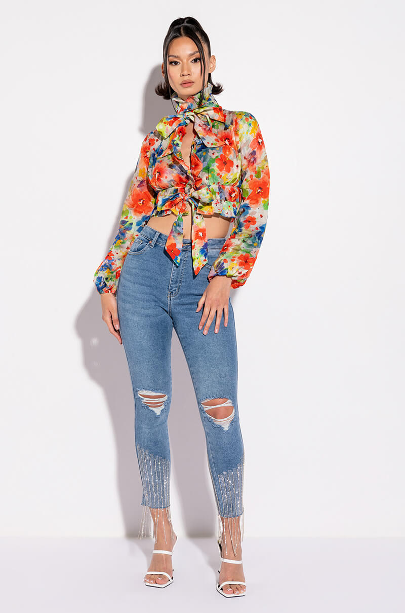 SEXY DENIM HIGH RISE DENIM