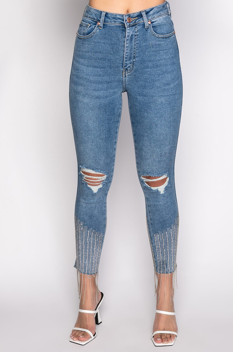 SEXY DENIM HIGH RISE DENIM