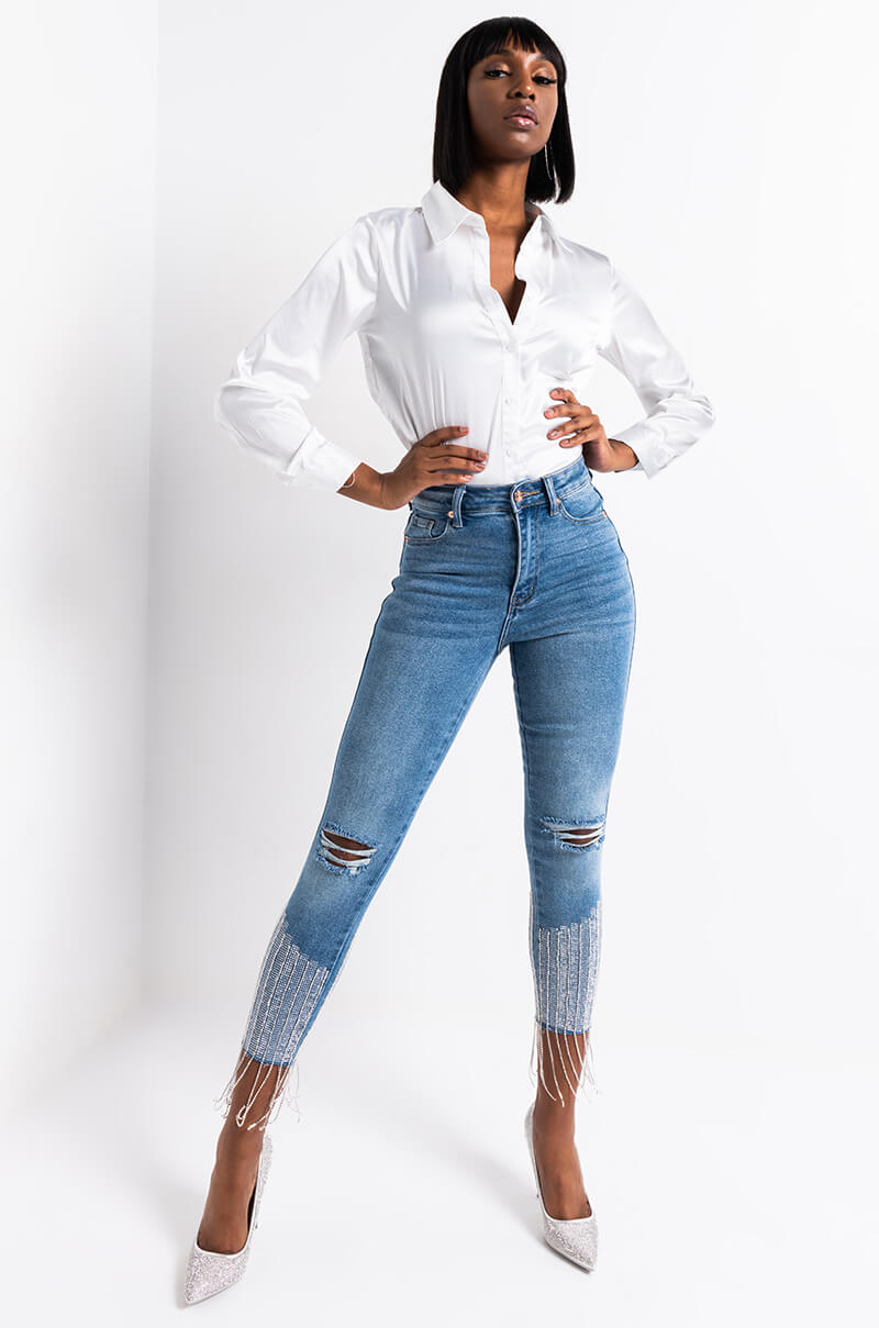 SEXY DENIM HIGH RISE DENIM