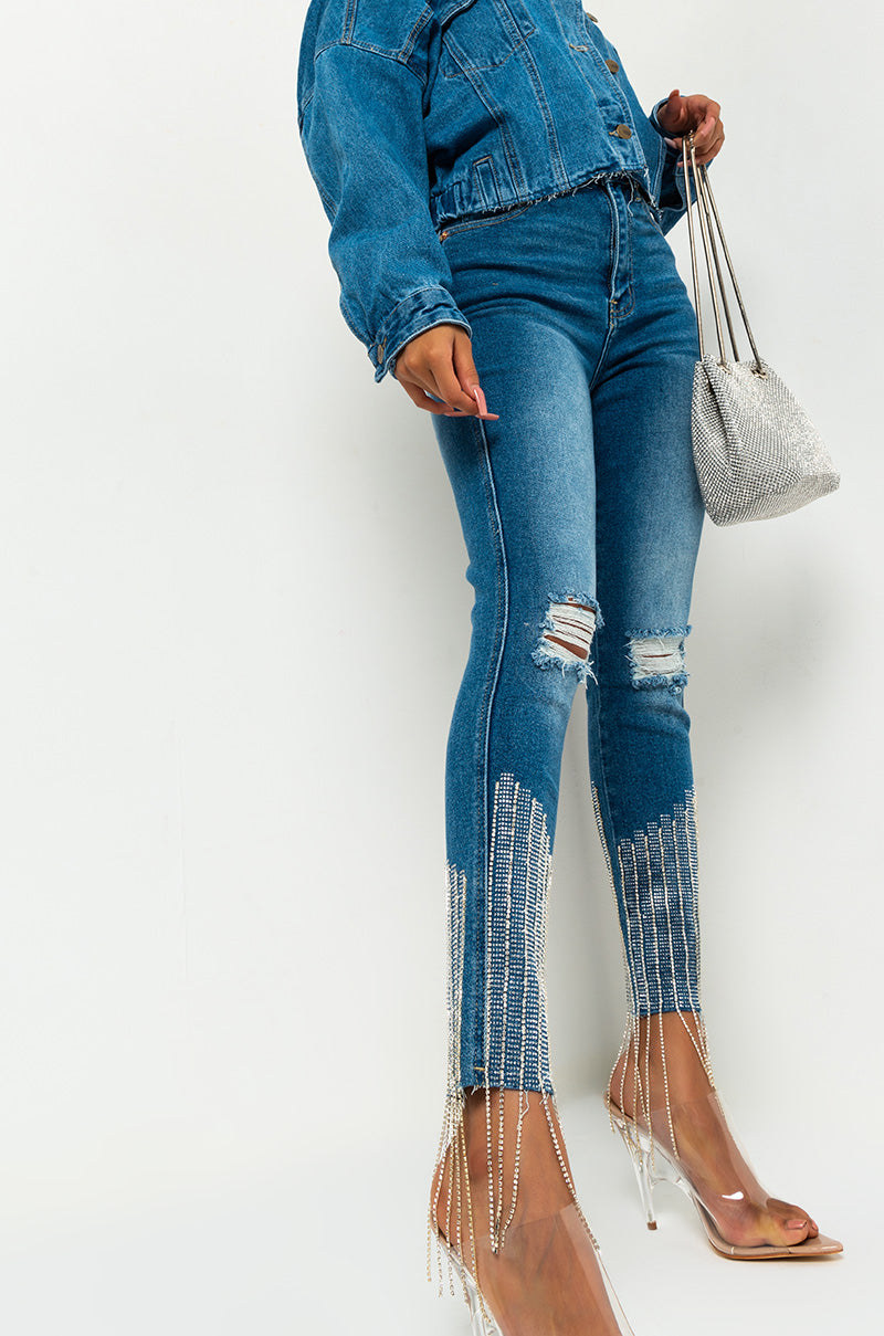 SEXY DENIM HIGH RISE DENIM