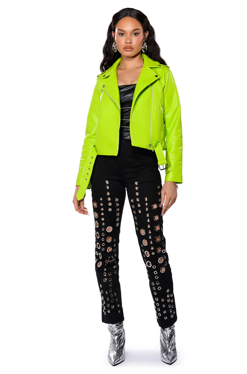 TOO MUCH FOR YOU HARDWARE DETAILED PANTS