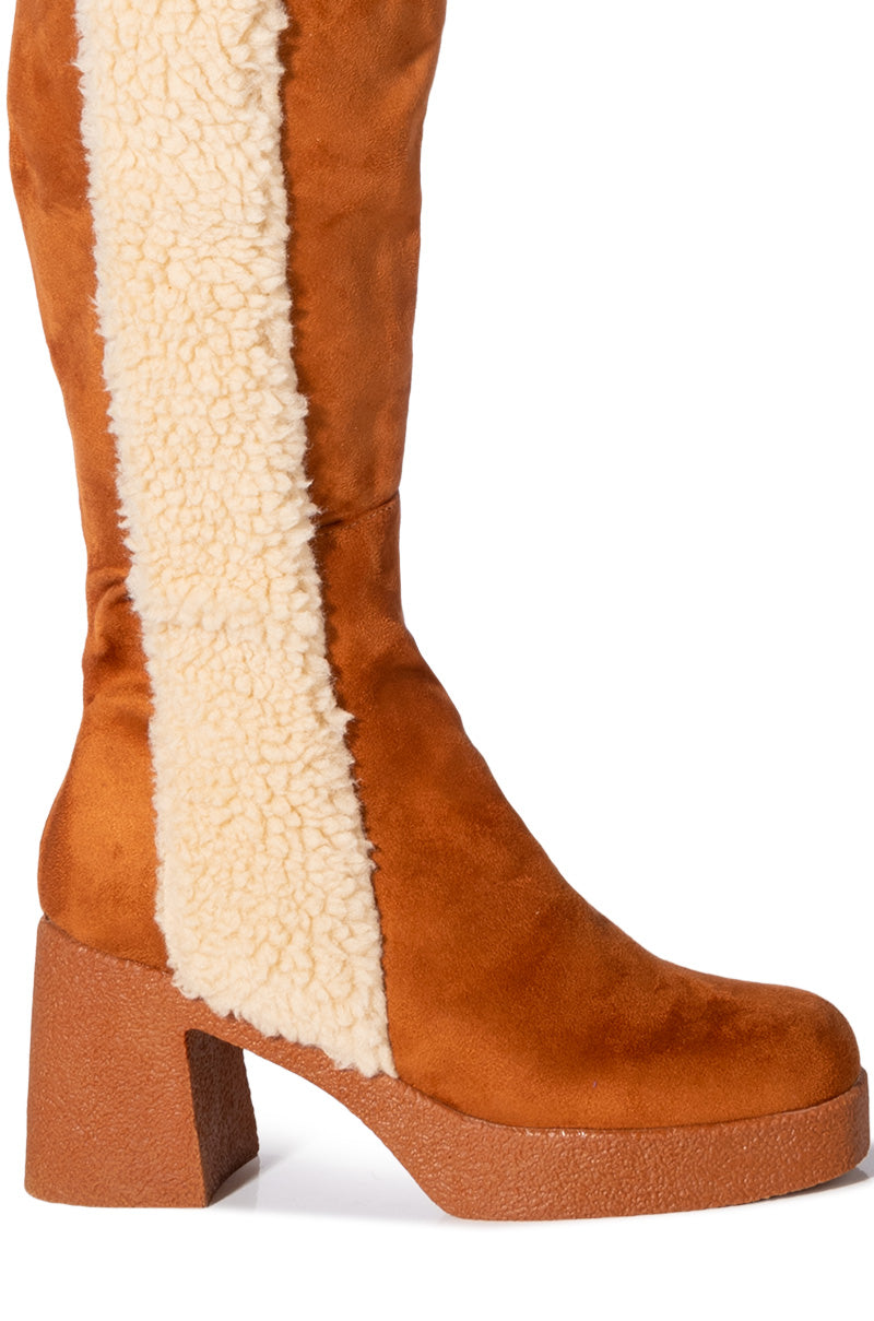 TOP TIER TAN BOOT