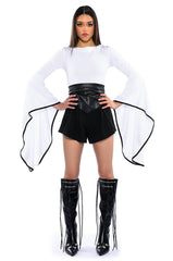 TRACY DRAMATIC SLEEVE BODYSUIT