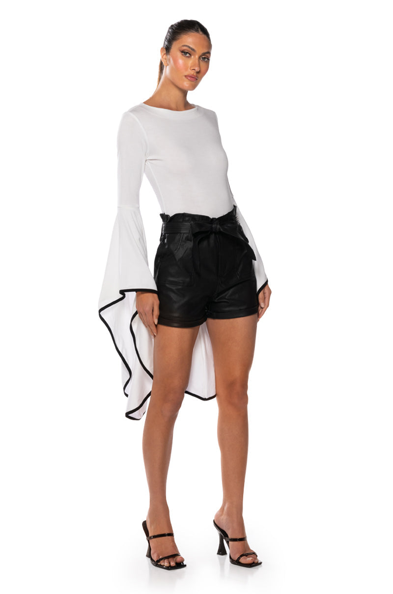 TRACY DRAMATIC SLEEVE BODYSUIT
