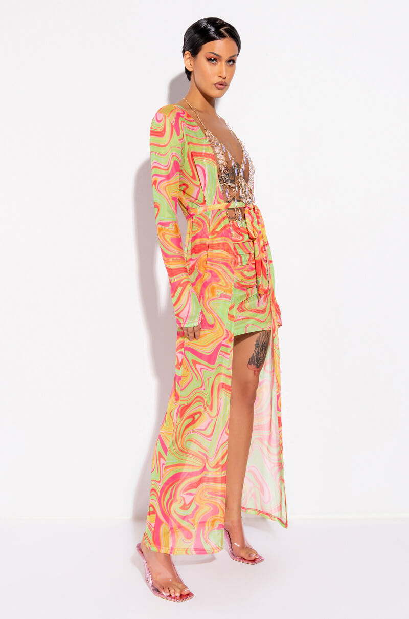 TRIPPY MESH DUSTER