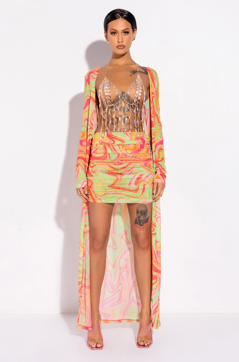 TRIPPY MESH DUSTER