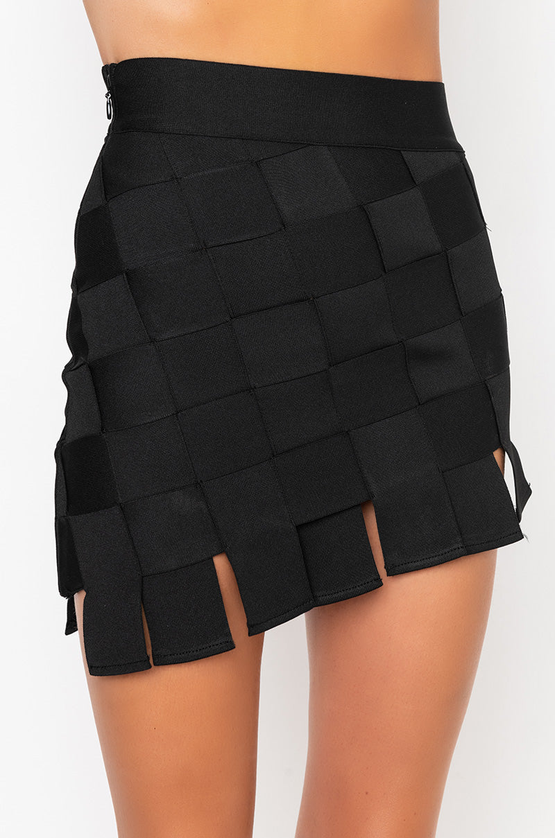 TRY IT BANDAGE MINI SKIRT