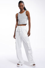 TWO FACED RIBBED TANK
