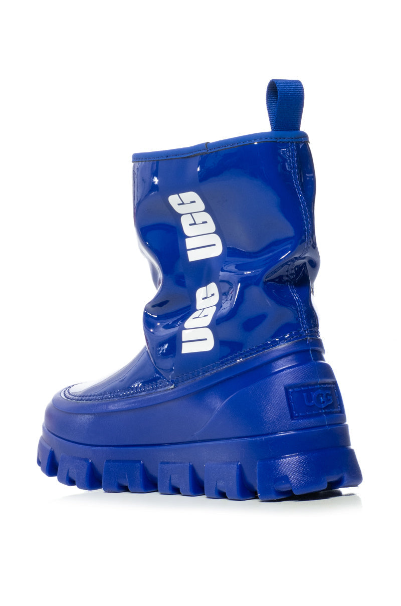 UGG CLASSIC BRELLAH MINI WATERPROOF BOOTIE IN BLUE