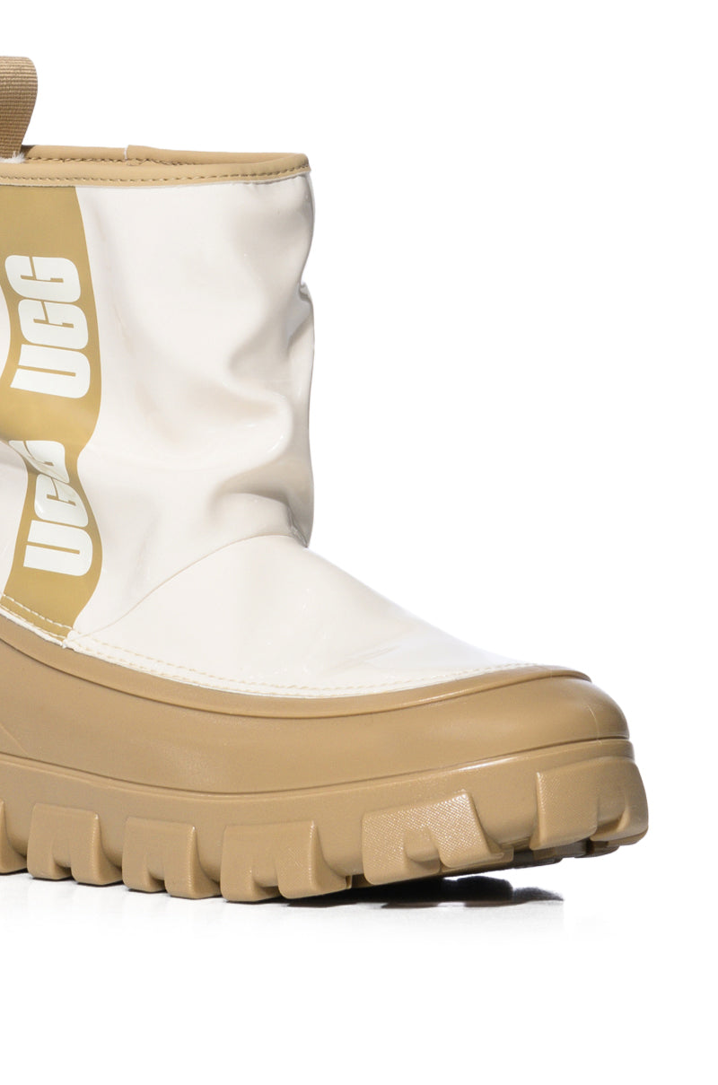 UGG CLASSIC BRELLAH MINI WATERPROOF BOOTIE IN JASMINE