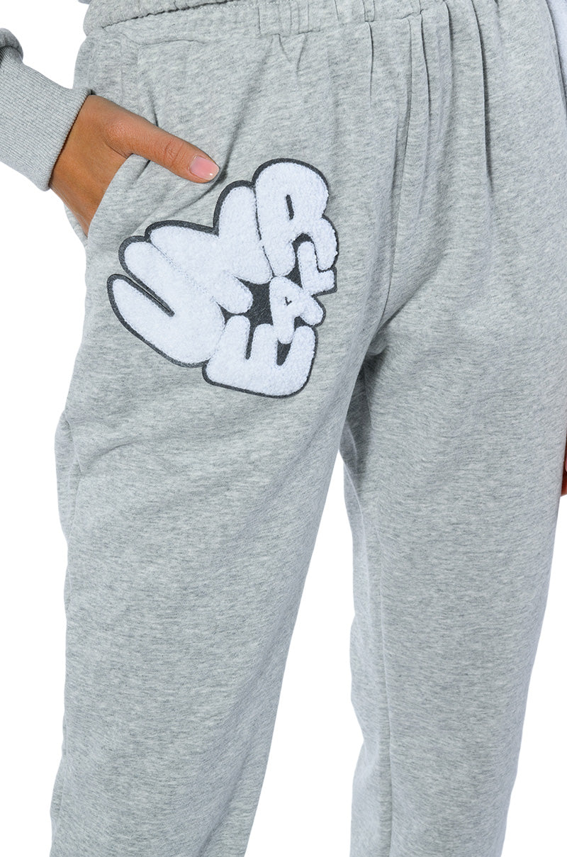 UNREAL JOGGER WITH PATCHES
