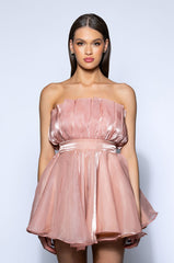 UPLIFT FLOUNCE MINI DRESS