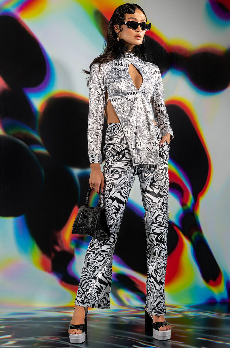 UTOPIA FLARED TROUSER