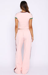 Too Chill Track Pants Pink