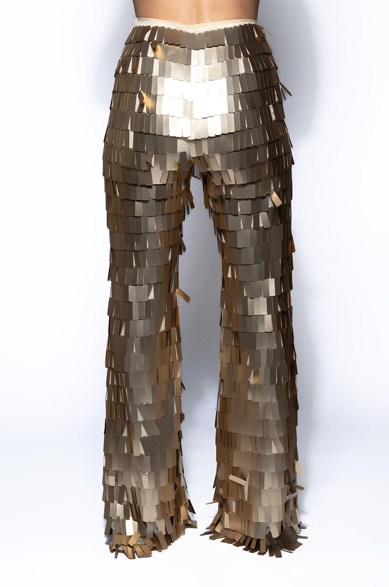 VALENTINA GOLD TROUSER
