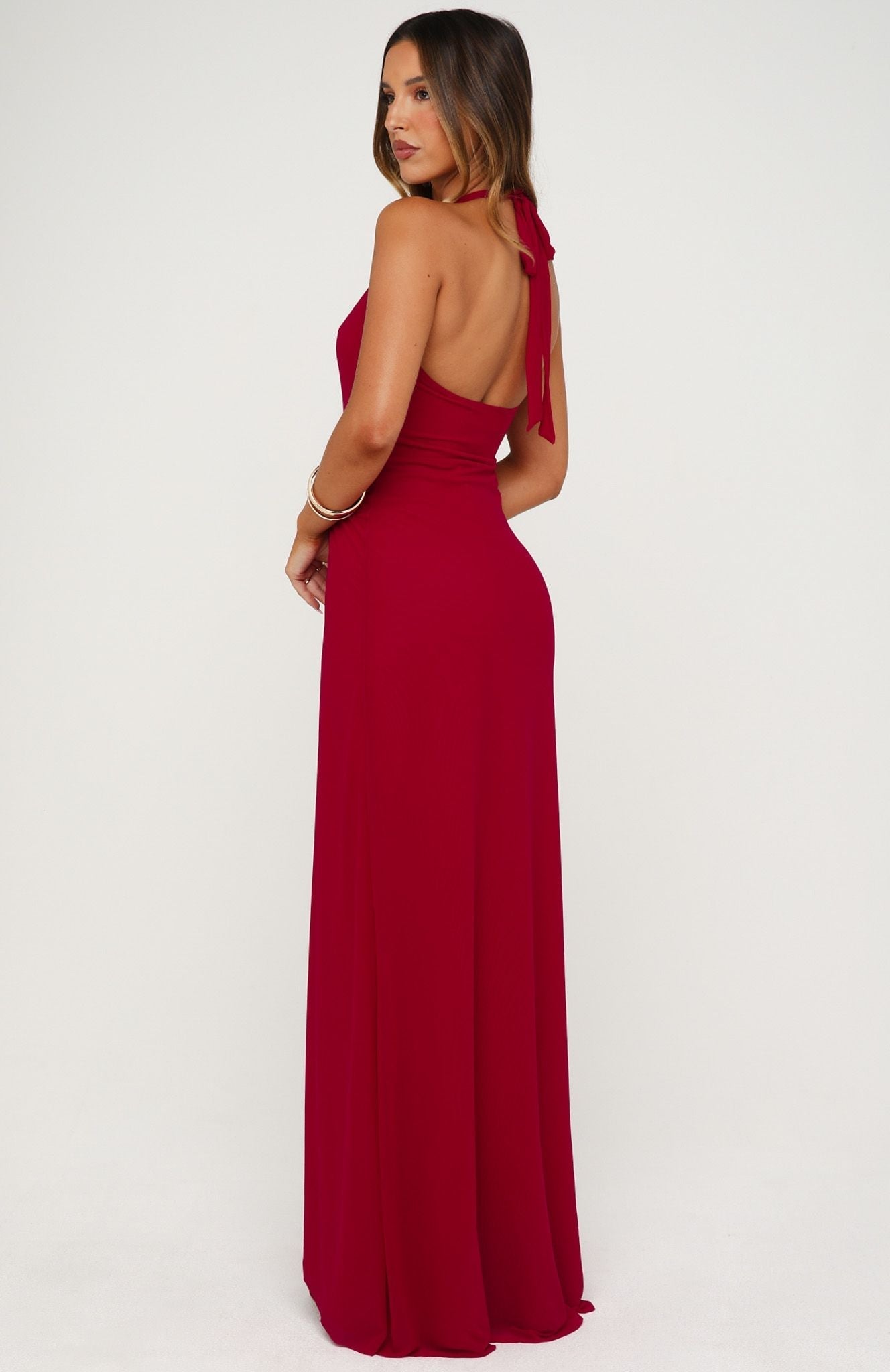 Sun Glam Maxi Dress Dragonfruit