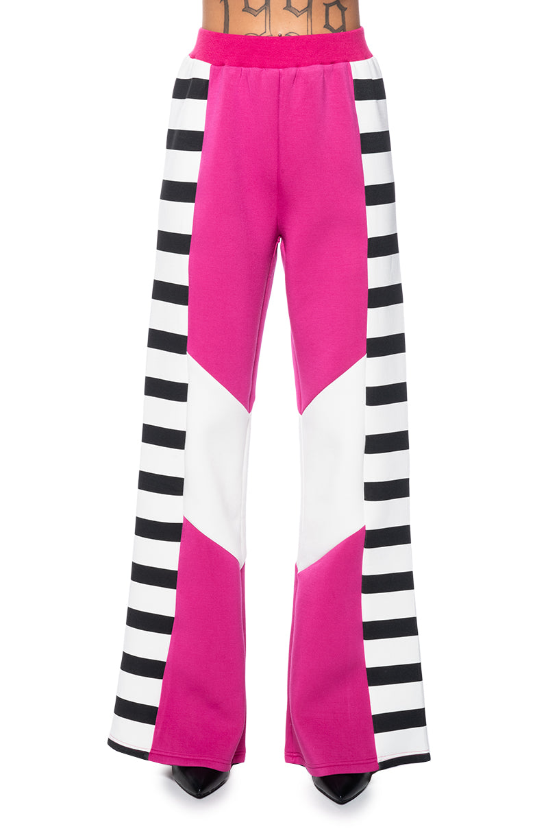 WATERMELON SUGAR WIDE LEG KNIT TROUSER