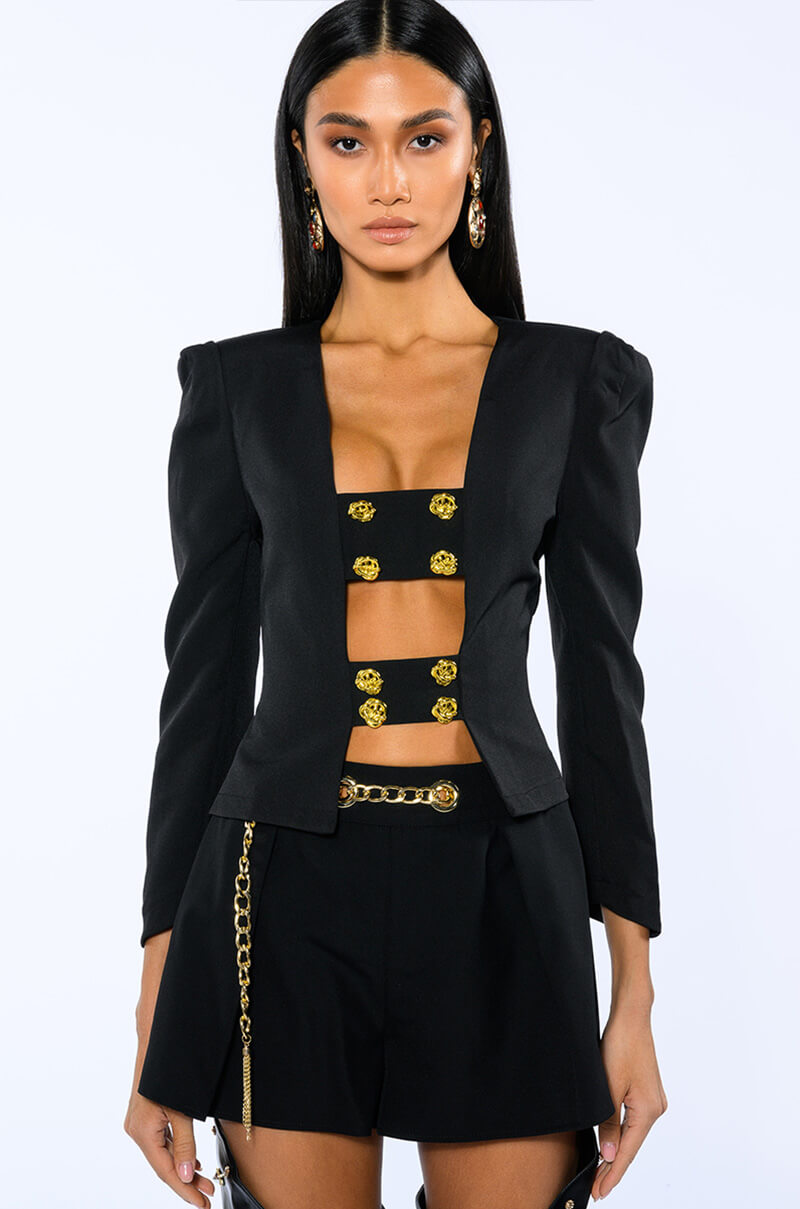 FLORENCE STRUCTURED BLOUSE