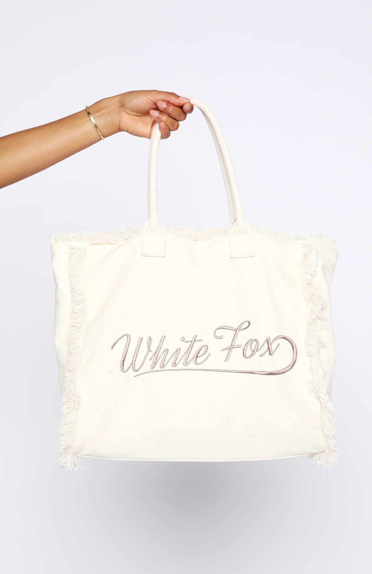 Addyson Beach Tote Bag Cream