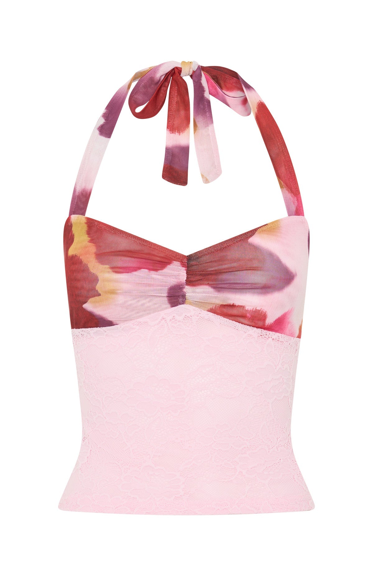 All Smiles Halter Top Berry Nectar