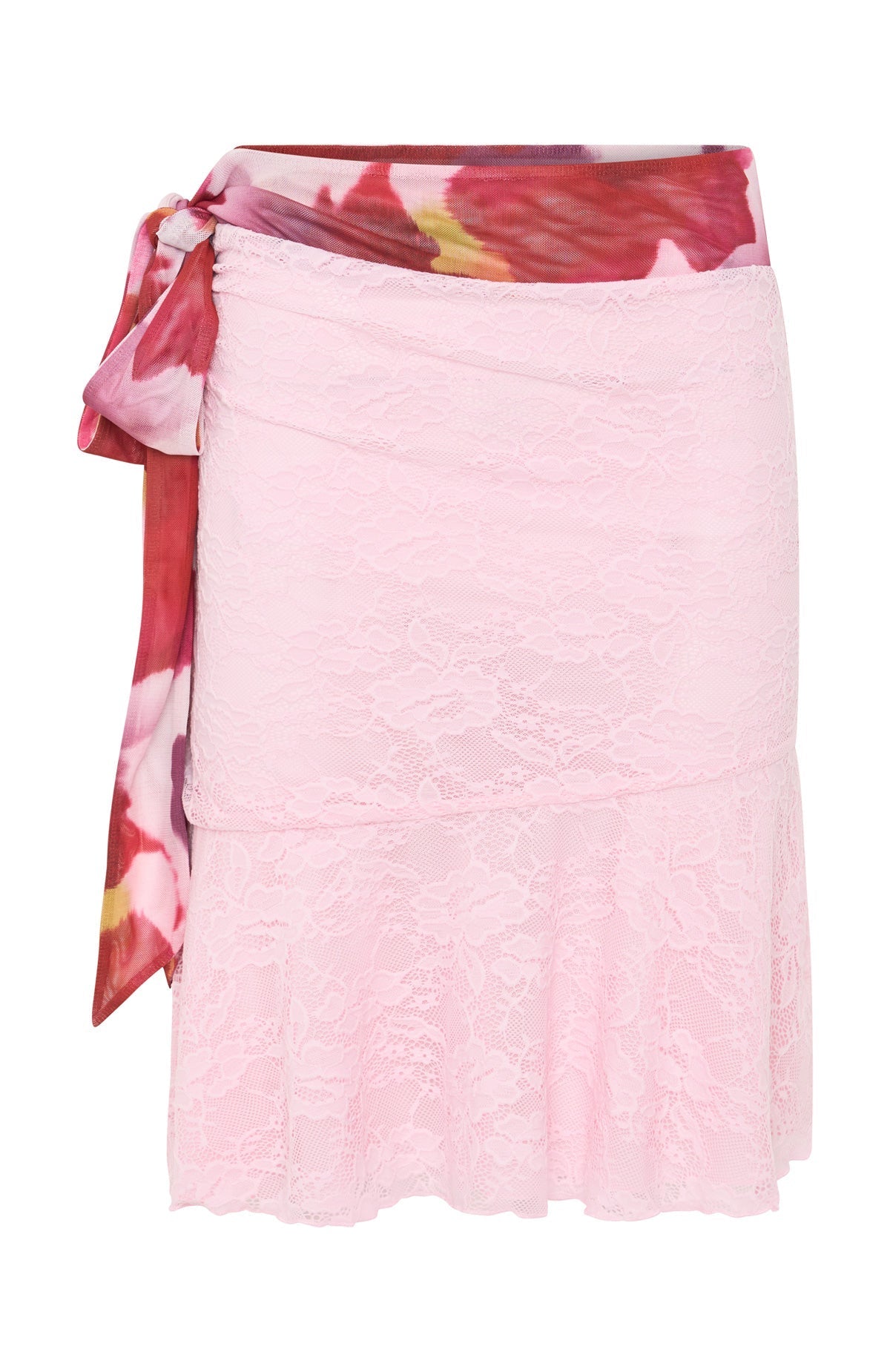 All Smiles Midi Skirt Berry Nectar