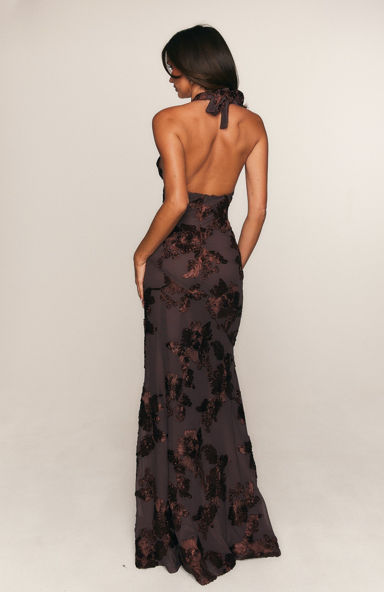 Always Yours Maxi Dress Chocolate