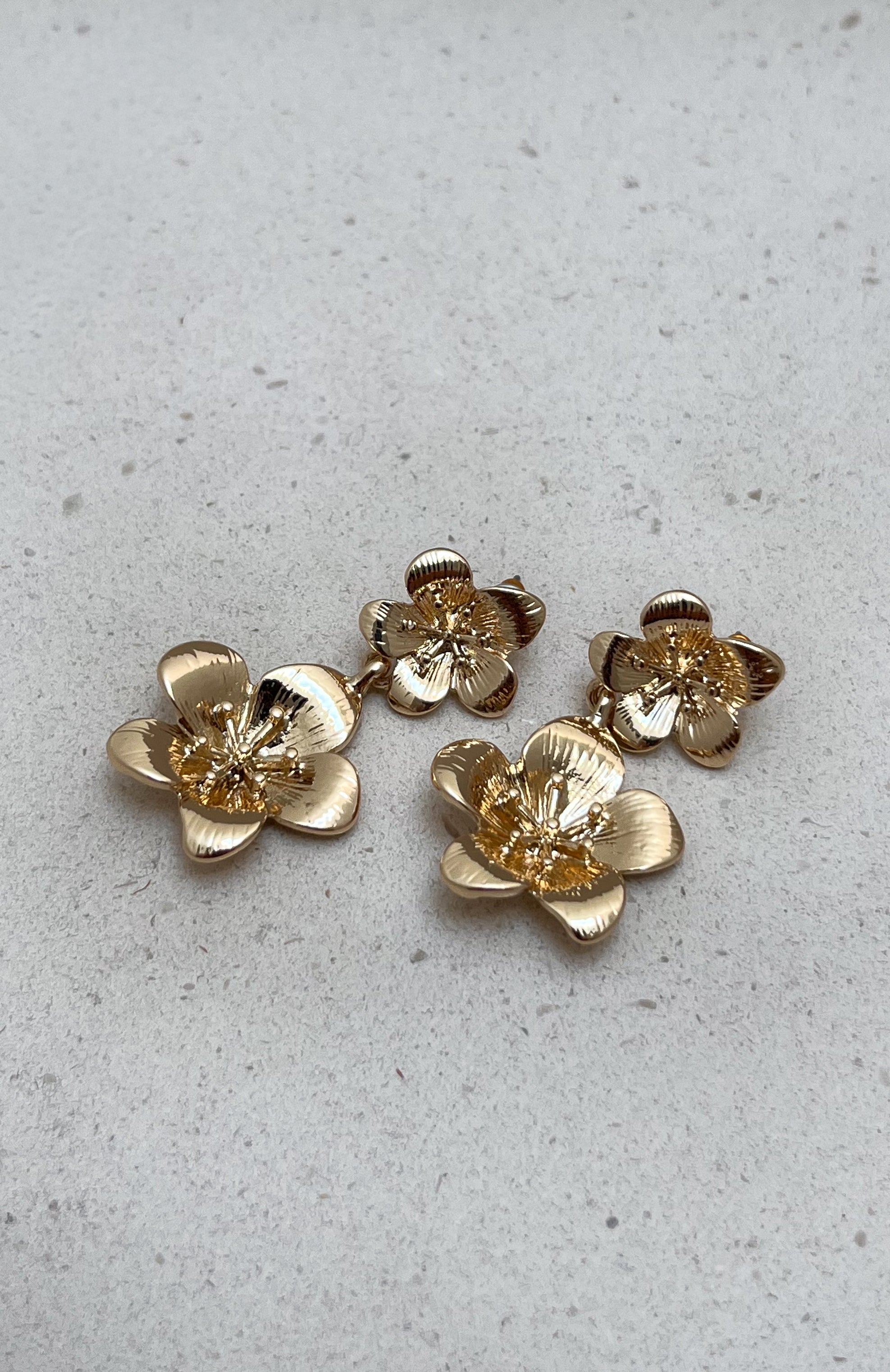 Astara Earrings Gold