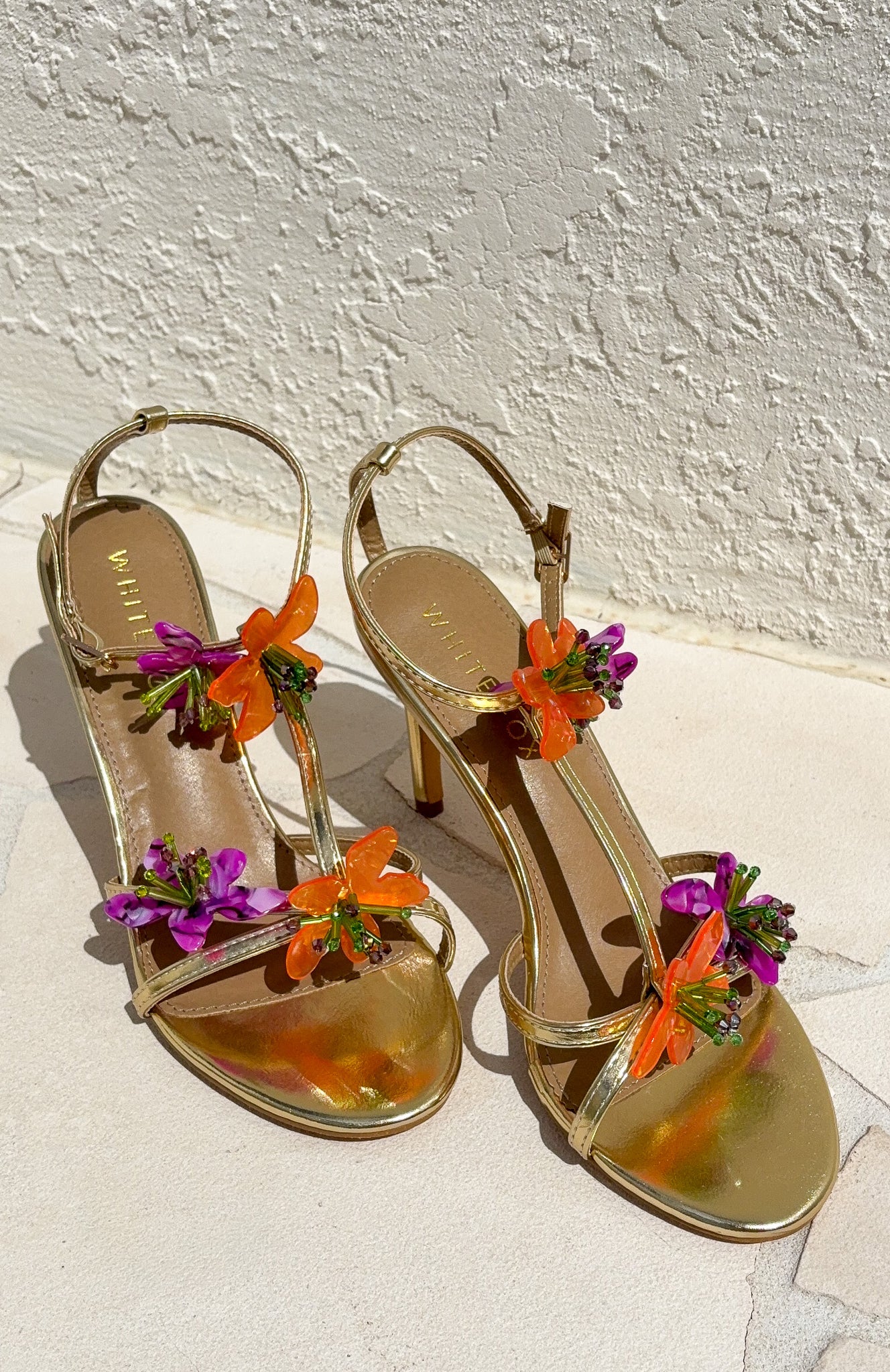 Aubriella Heels Gold