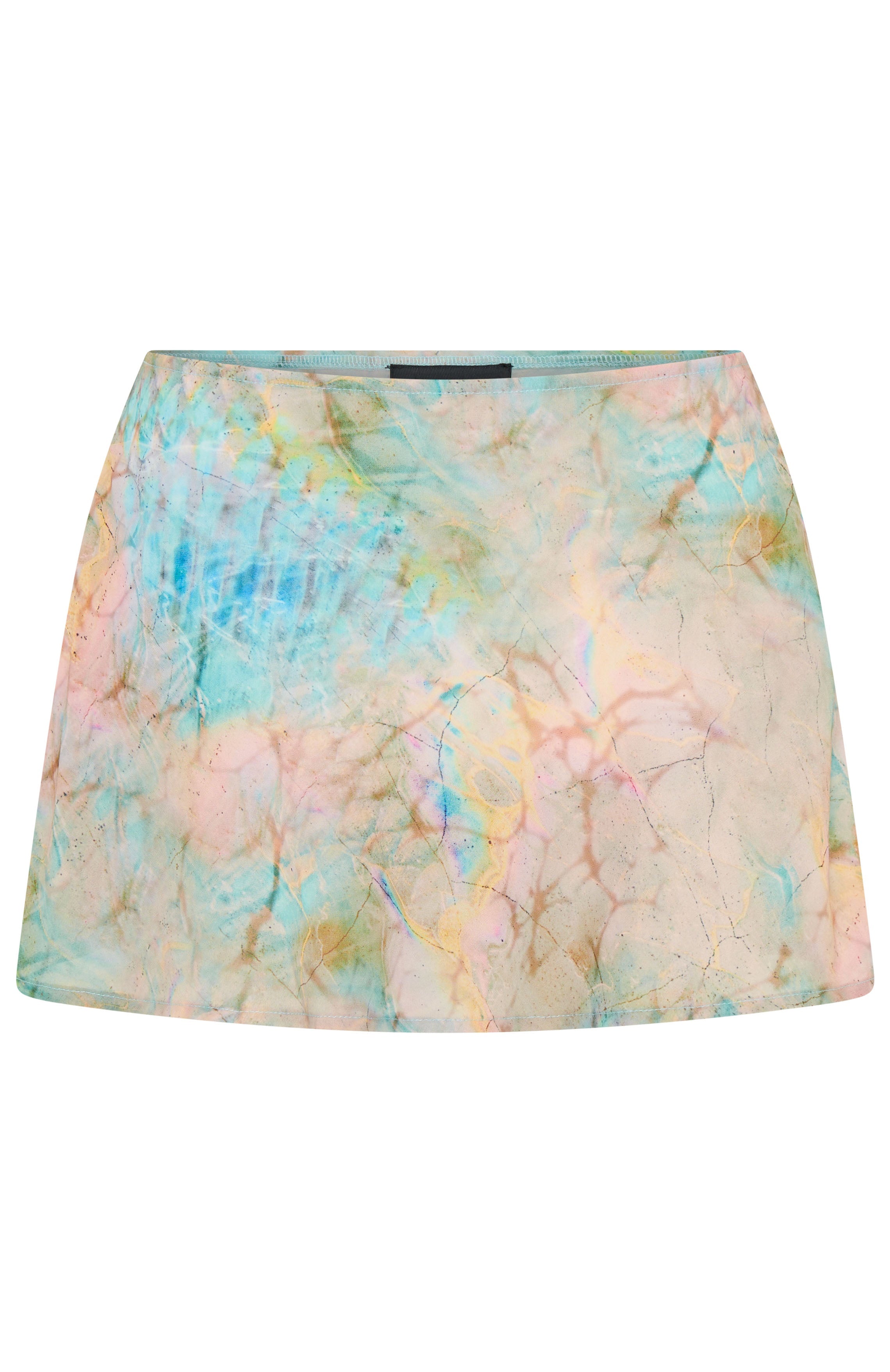 Aura Wave Mini Skirt Seaside Mottle