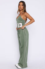 Can't Help The Feeling Track Pants Khaki