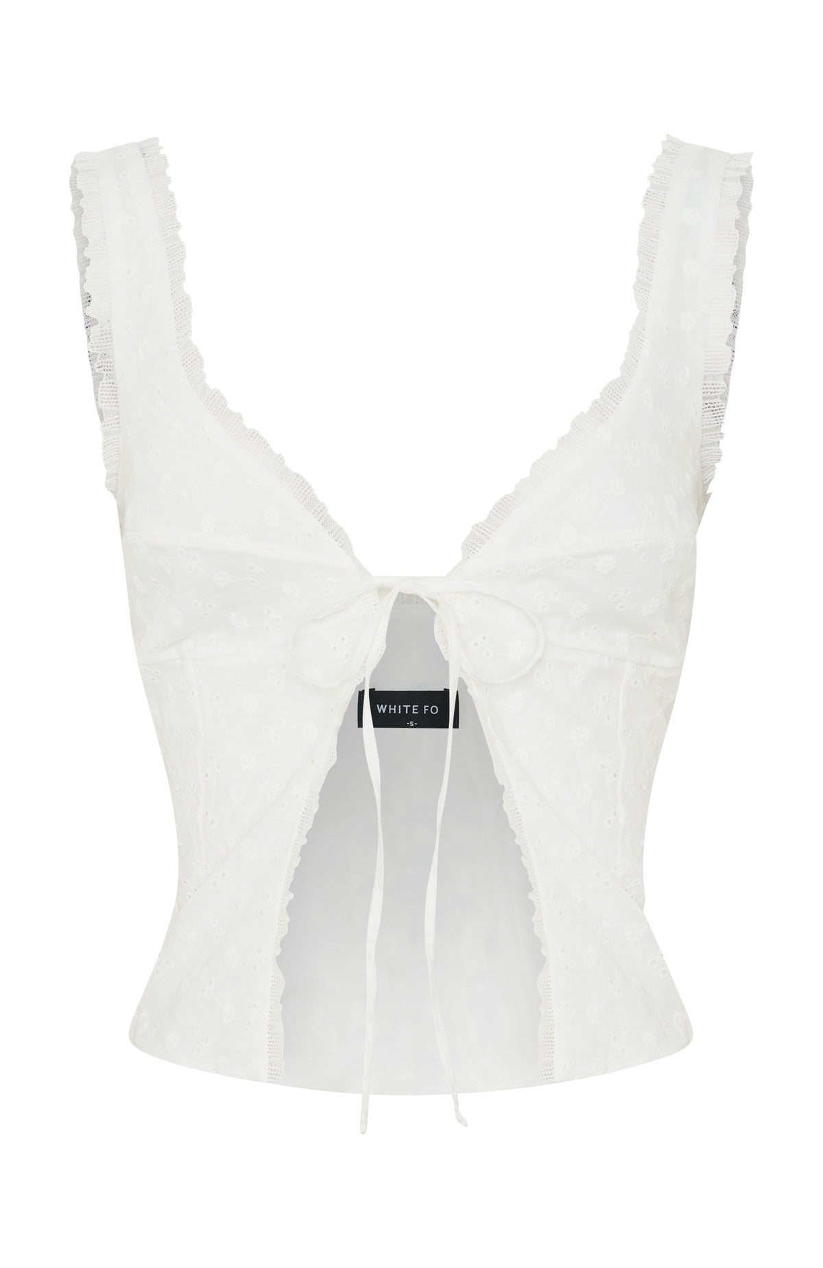 Catch My Drift Top Off White