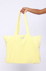Causing Commotion Terry Tote Lemon