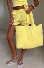 Causing Commotion Terry Tote Lemon