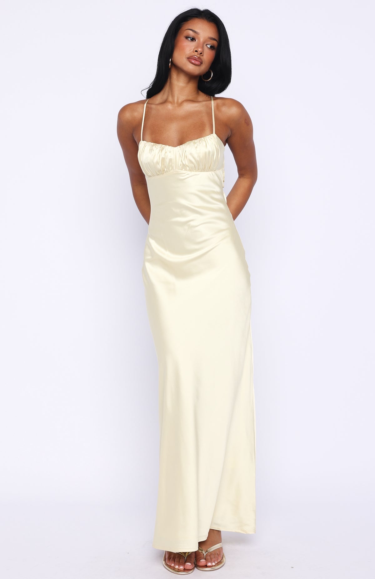 Change Locations Maxi Dress Lemon