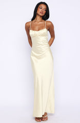 Change Locations Maxi Dress Lemon