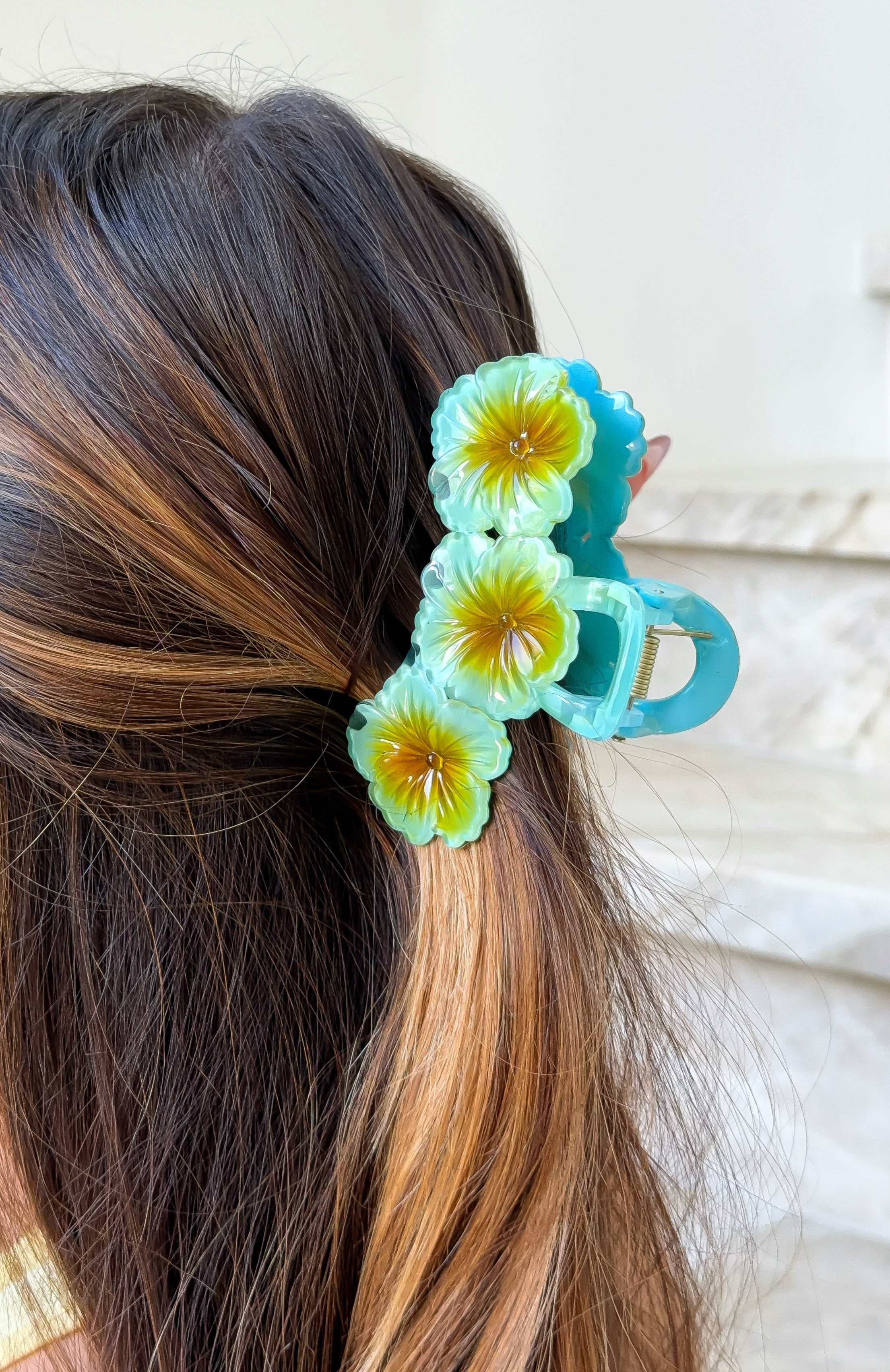 Chantria Hair Clip Blue