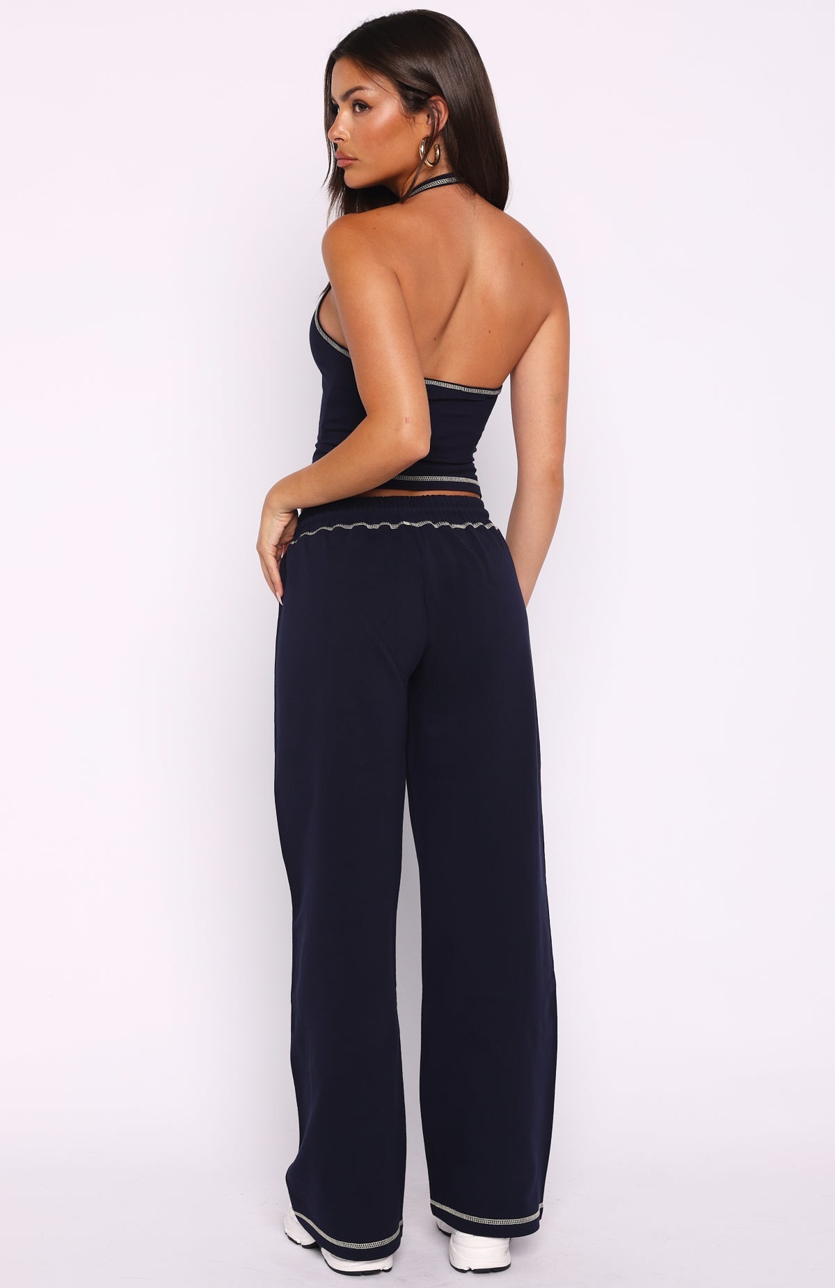 Chill In Style Track Pants Navy