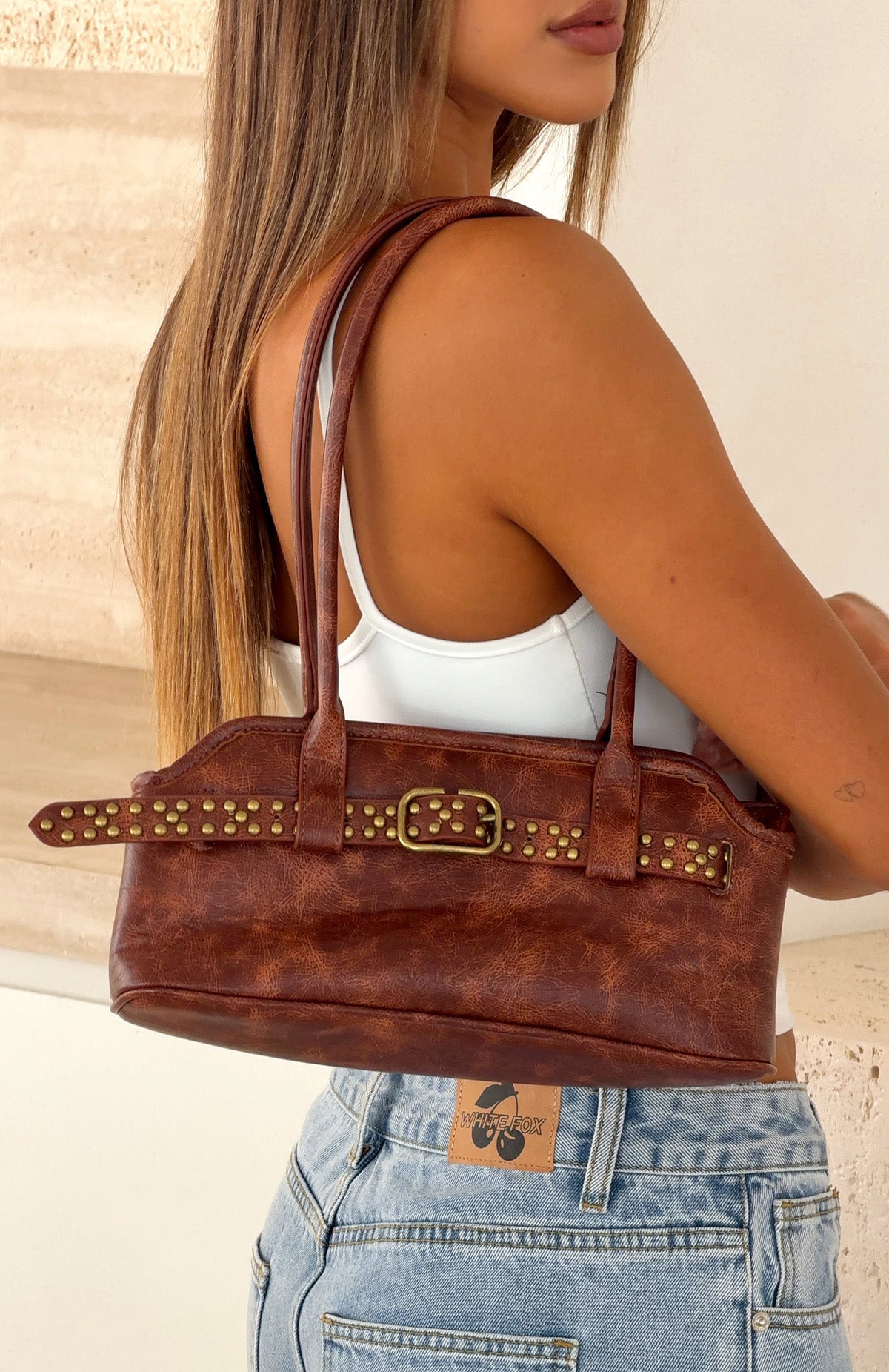 Christie Shoulder Bag Vintage Chocolate