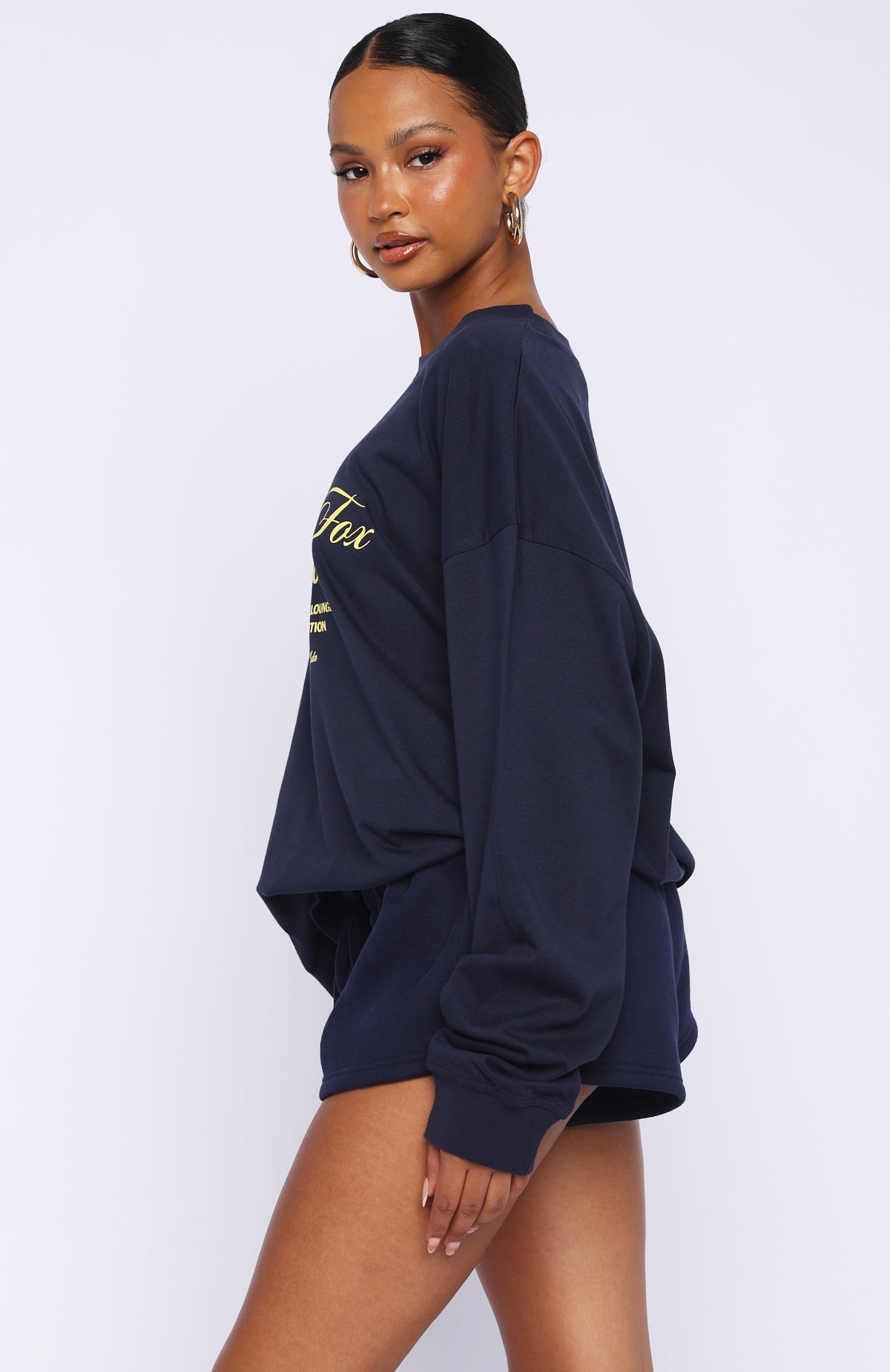 Closer To You Long Sleeve Tee Navy