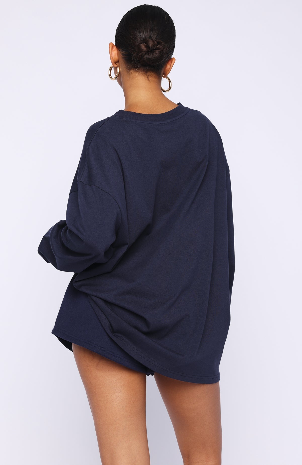 Closer To You Long Sleeve Tee Navy