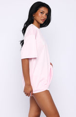 Came To Slay Oversized Jersey Pink