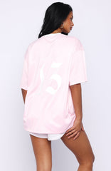 Came To Slay Oversized Jersey Pink