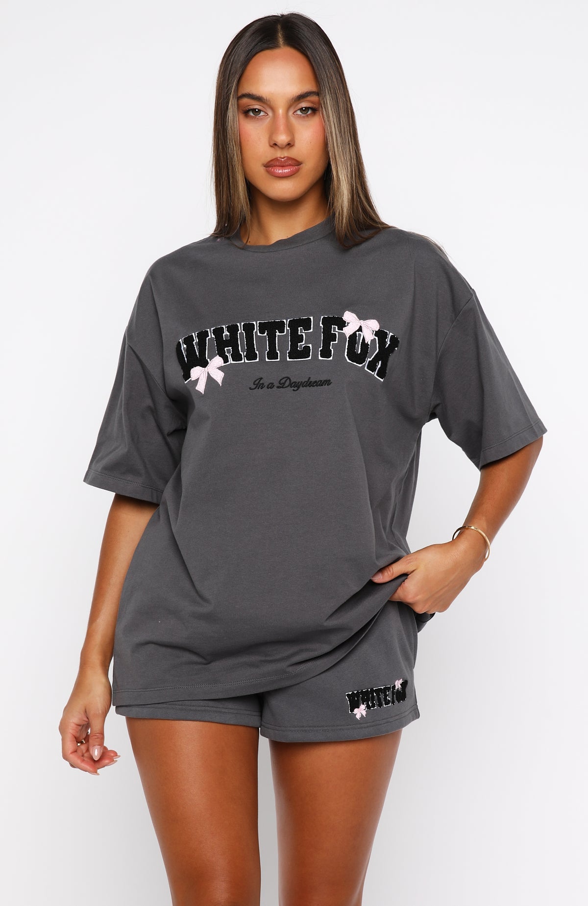 Daydreamers Madeline Oversized Tee Volcanic
