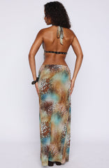 Sunday Strolls Maxi Skirt Saltwater