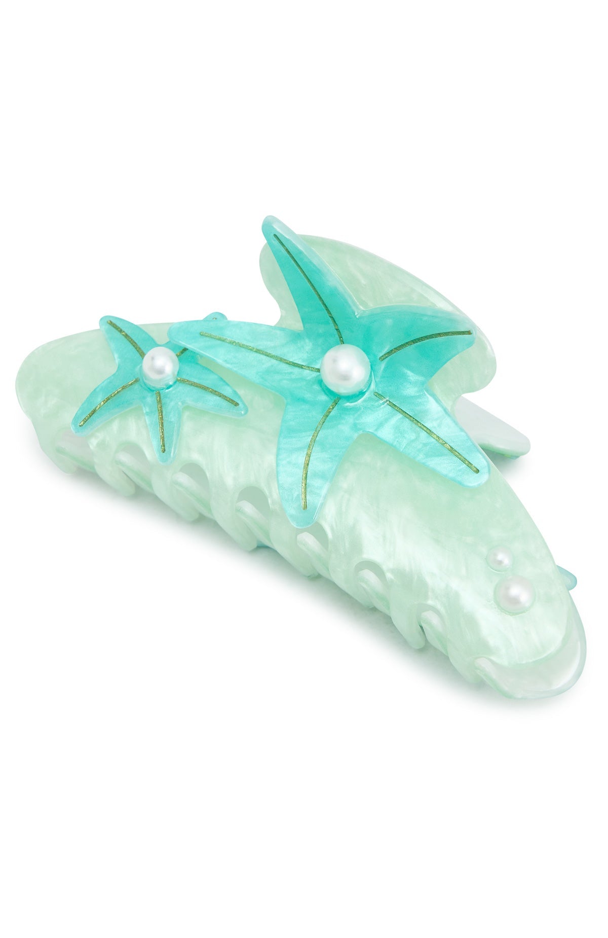 Egon Hair Clip Aqua
