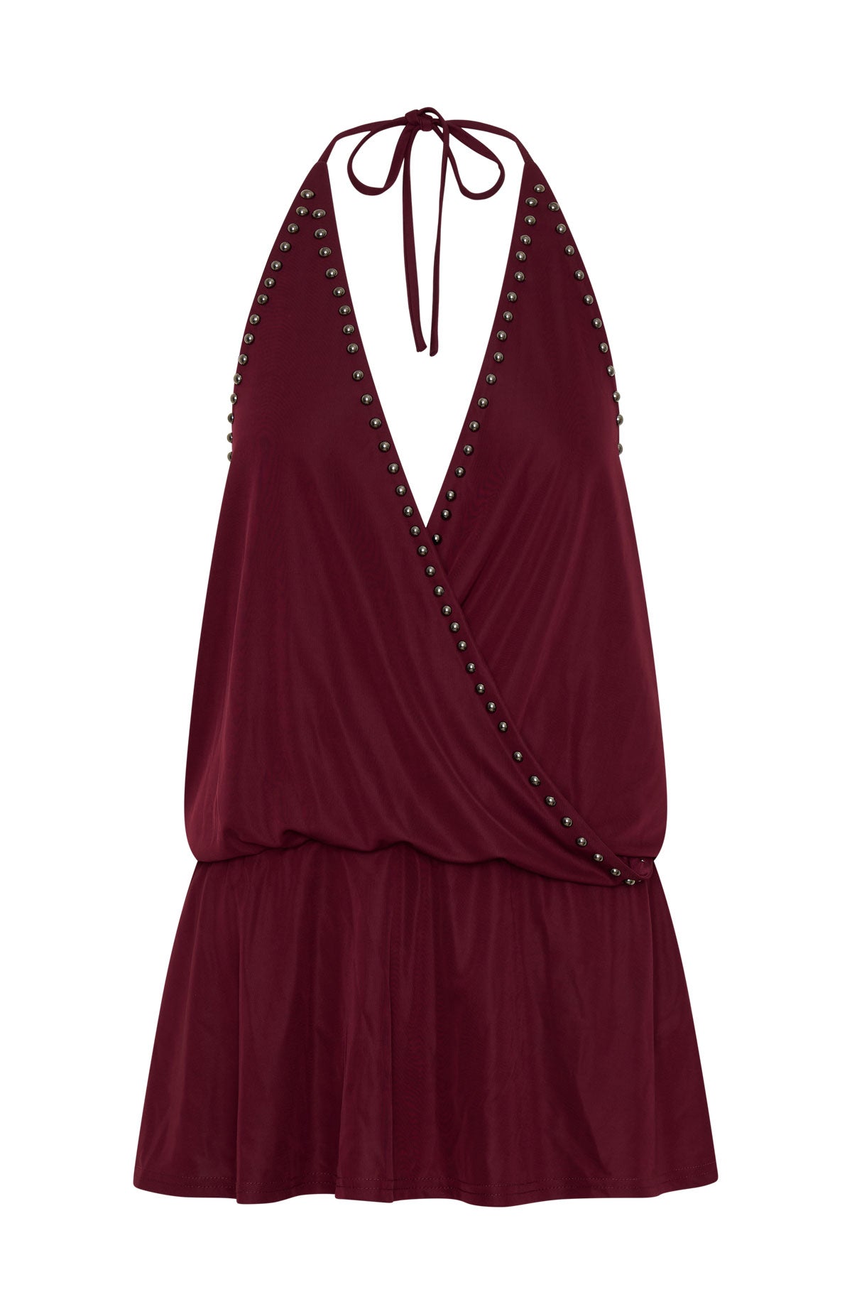 Favourite Moment Mini Dress Cherry Cola