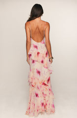 Garden Serenade Maxi Dress Champagne Hour