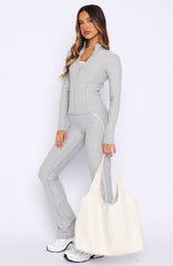 Maxton Nylon Shoulder Bag Cream